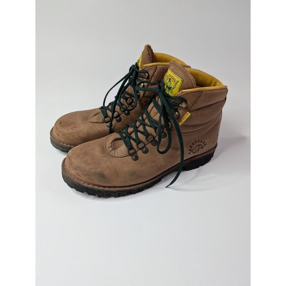 Jim Green Tan Razorback Boots Size 12 (Read Description)